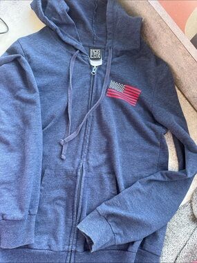 American Zip Up Hoodie